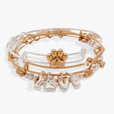 Puppy Love EWB Set of 3 Two Tone | Alex and Ani