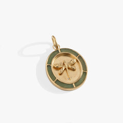 Dragonfly Interchangeable Charm Stainless Steel Gold | Alex and Ani