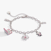 Barbie™ STEM Charm Bracelet Silver | Alex and Ani
