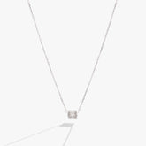 April Birthstone Precious Pendant Necklace Sterling Silver | Alex and Ani