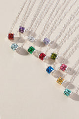 April Birthstone Precious Pendant Necklace Sterling Silver | Alex and Ani