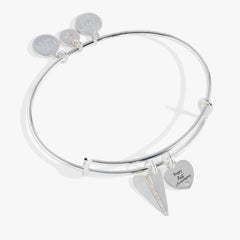 First Anniversary Bangle Silver | Alex and Ani