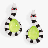 BEETLEJUICE™ Sandworm Earring Silver | Alex and Ani