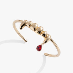 Vampire Teeth Cuff Gold | Alex and Ani