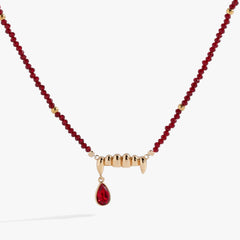 Vampire Teeth Pendant Gold | Alex and Ani