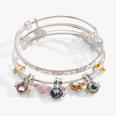 Easter Charm Bangles, Set of 3 Silver | Alex and Ani