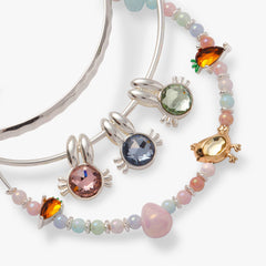 Easter Charm Bangles, Set of 3 Silver | Alex and Ani