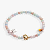 Easter Inline Charm Stretch Bracelet Two Tone | Alex and Ani