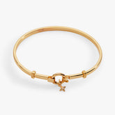 Tension Bangle Base Gold | Alex and Ani
