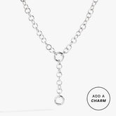 Y Necklace Interchangeable Base Stainless Steel Silver | Alex and Ani