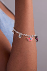 Hot Wheels™ Toggle Charm Bracelet Silver | Alex and Ani