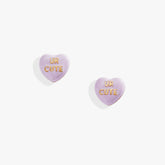 Sweet Hearts Tough Questions-stud UR cute Gold | Alex and Ani