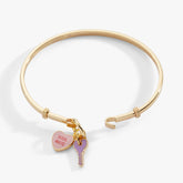 Sweethearts® ‘Soul Mate’ Tension Bangle Gold | Alex and Ani