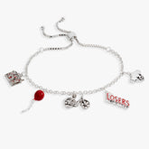 Welcome to Derry™ Charm Bolo Bracelet Silver | Alex and Ani