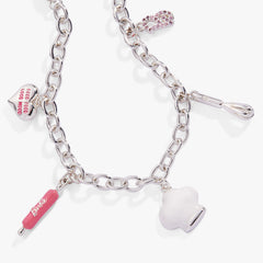 Barbie™ Chef Charm Bracelet Silver | Alex and Ani