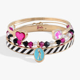 Retro Barbie Bracelet Set of 3 Gold | Alex and Ani
