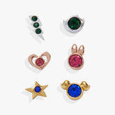 THE POWERPUFF GIRLS™ Mismatch Stud, Set of 3 Tri-Tone | Alex and Ani