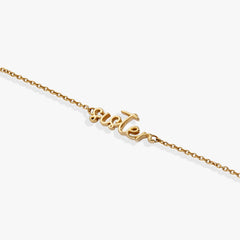 “Sister” Strand Stainless Steel Gold | Alex and Ani