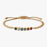 Mother Acrostic Bolo Stainless Steel Gold | Alex and Ani