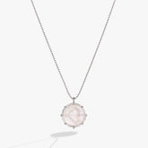 Sagittarius Zodiac Double-Sided Charm Necklace Silver | Alex and Ani