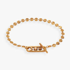Celestial Toggle Bracelet Gold | Alex and Ani