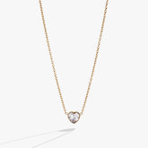 Crystal Heart Pendant Necklace – Romantic Special Occasion Jewelry Stainless Steel Silver | Alex and Ani