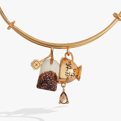Spill the Tea Duo Charm EWB Gold | Alex and Ani