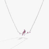 Cardinal Necklace Silver | Alex and Ani