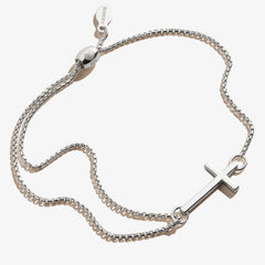 Pull Chain Cross Bracelet - Alex and Ani 14kt Gold Over Sterling Silver | Alex and Ani