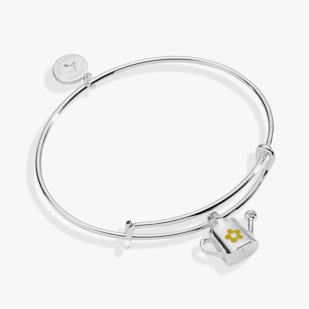 Watering Can Charm Bangle Silver | Alex and Ani