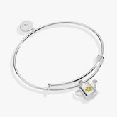 Watering Can Charm Bangle Silver | Alex and Ani