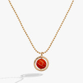 Basketball Spinner Pendant Gold | Alex and Ani