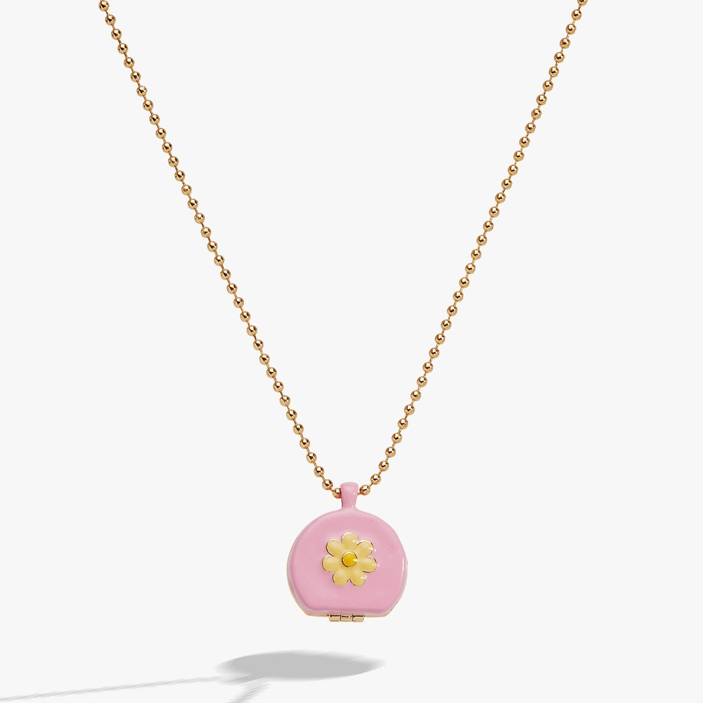 60s Hair Dryer Locket Pendant Gold | Alex and Ani
