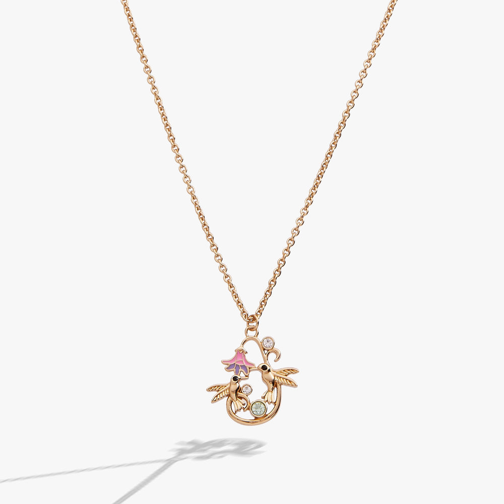 Birds of a Feather Enamel Pendant Gold | Alex and Ani