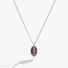 Football Spinner Pendant Silver | Alex and Ani