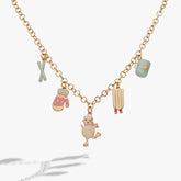 Winter Wonderland Multi Charm Necklace Gold | Alex and Ani
