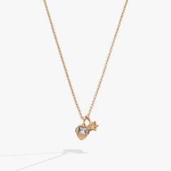 Hanukkah Duo Charm Necklace Gold | Alex and Ani