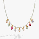Light Bulb Beaded Necklace Gold | Alex and Ani