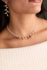 Light Bulb Beaded Necklace Gold | Alex and Ani