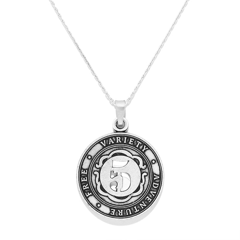 Number 5 Necklace, Expandable - Alex and Ani Rafaelian Silver | Alex and Ani