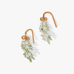 Mistletoe Earrings Gold | Alex and Ani