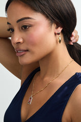 Moon Magic Potion Bottle Drop Earring Gold | Alex and Ani