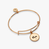 Mom Charm Bangle Gold | Alex and Ani