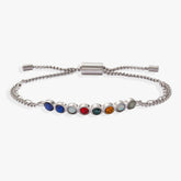 I Love You Acrostic Bolo Stainless Steel Silver | Alex and Ani
