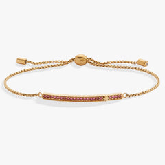 Birthstone Pave Bolo - October Stainless Steel Gold | Alex and Ani