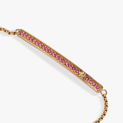 Birthstone Pave Bolo - October Stainless Steel Gold | Alex and Ani