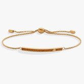 Birthstone Pave Bolo - November Stainless Steel Gold | Alex and Ani