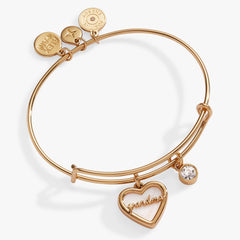 Grandma Mother of Pearl Bangle Gold | Alex and Ani