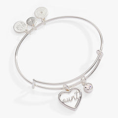 Aunt Mother of Pearl Bangle Gold | Alex and Ani