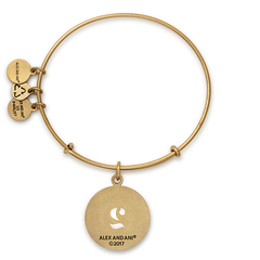 Number 2 Charm Bangle Bracelet Rafaelian Gold | Alex and Ani